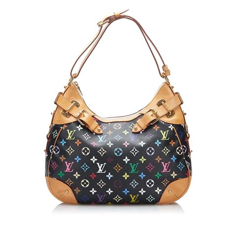 louis vuitton greta clothhandbag|Greta cloth handbag Louis Vuitton Multicolour in Cloth .